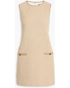 Rag & Bone Frances Cotton-Blend Tweed Mini Dress - Natural