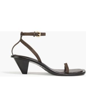 A.Emery Sandalen "irving" aus veloursleder - Braun