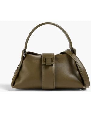 Proenza Schouler Park Leather Cross-Body Bag - Green