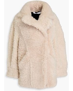 IRO Shearling Coat - Natural