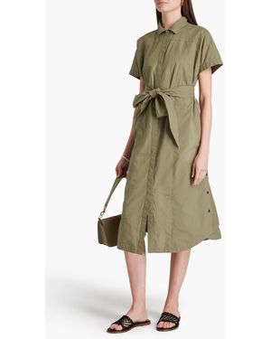 knee length dresses for ladies Derek Lam 10 Crosby Saige Garden Tile Eyelet Mini Dress