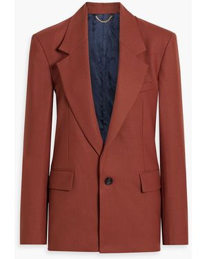 Victoria Beckham Twill Blazer - Red