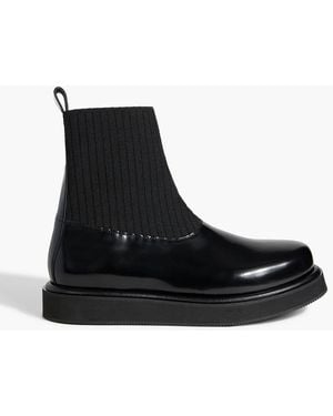By Malene Birger Chayla Patent-leather Ankle Boots - Black