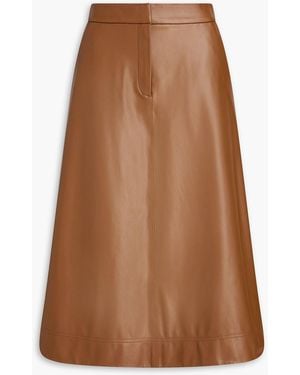 Veronica Beard Louise Midi Skirt - Brown