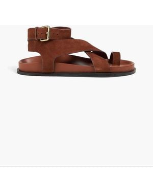 A.Emery Jalen Suede Sandals - Brown