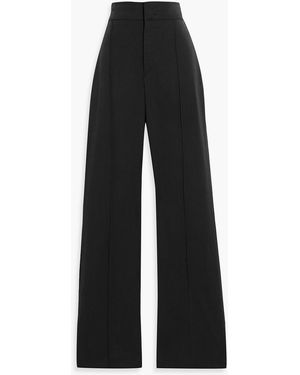 Isabel Marant Sorokia Lyocell-Blend Straight-Leg Pants - Black