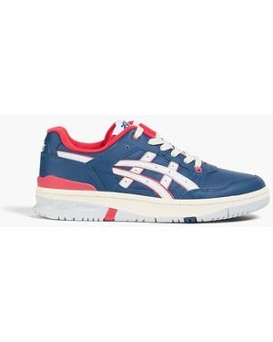 Comme des Garçons Ex89 Leather Trainers - Blue