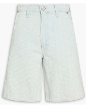 Rag & Bone Mckenna Denim Shorts - White