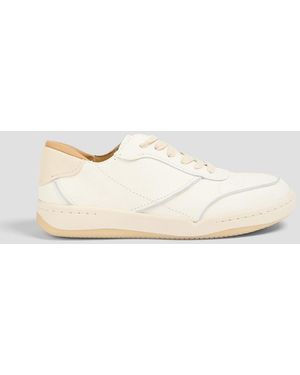 Vince Westside Leather Trainers - Natural