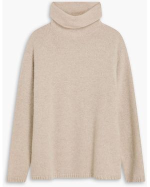 The Elder Statesman Rollkragenpullover aus kaschmir - Natur