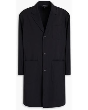 Rag & Bone Evan Stretch-twill Coat - Black