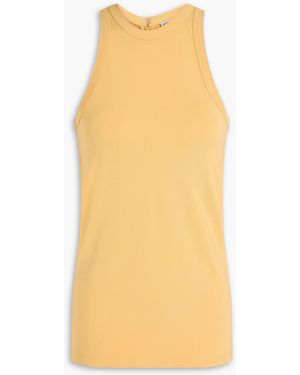 TOTEME Stretch-jersey Tank - Yellow