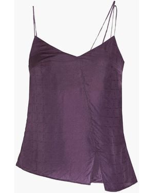 1017 ALYX 9SM Lily Cupro-jacquard Camisole - Purple