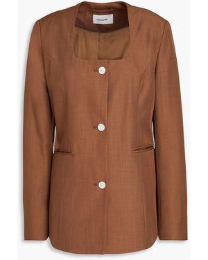 Holzweiler Grain De Poudre Blazer - Brown