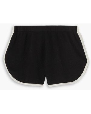 Madeleine Thompson Saint Luc Cashmere Shorts - Black