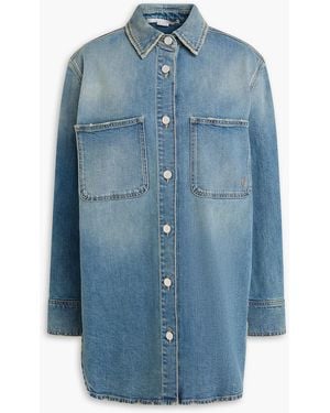 Stella McCartney Faded Denim Shirt - Blue