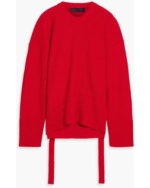 Proenza Schouler Strickpullover mit cut-outs - Rot