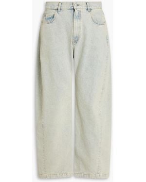 Calvin Klein Wide-fit Denim Jeans - White