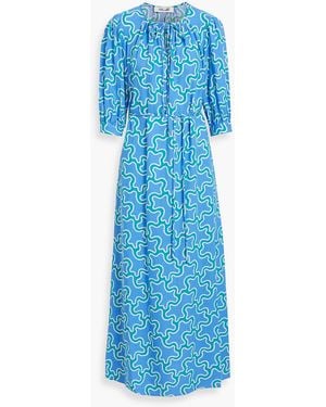 (US発)DIANE von FURSTENBERG Porsha ワンピース Diane von Furstenberg Porsha Dress in Purple | Lyst