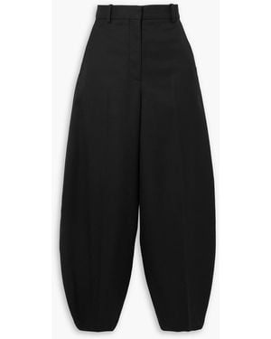 By Malene Birger Carlien Twill Tapered Trousers - Black