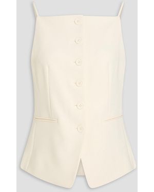STAUD Una Crepe Top - Natural