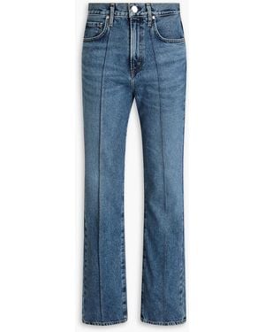 Goldsign Martin High-rise Straight-leg Jeans - Blue