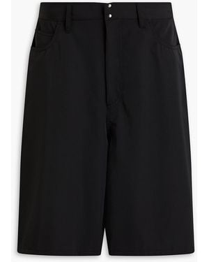 MM6 by Maison Martin Margiela Shorts aus stretch-twill - Schwarz