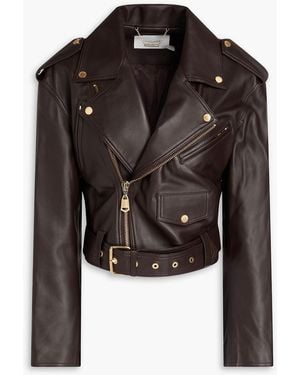 Zimmermann Leather Biker Jacket - Black