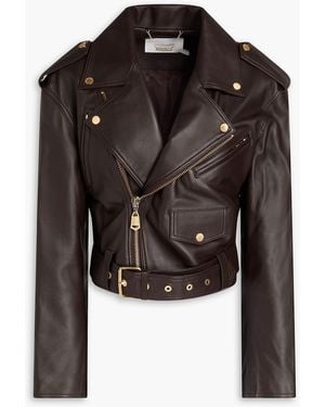 Zimmermann Leather Biker Jacket - Black