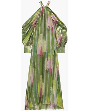 sachin and babi light blue dress Cold Shoulder Maxi Dresses