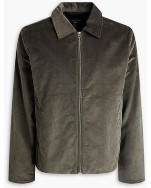 Rag & Bone Melrose Cotton-Blend Corduroy Overshirt - Black