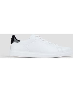 Tory Burch Howell Leather Trainers - White