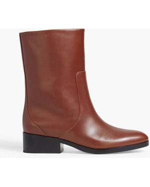 3.1 Phillip Lim Lucien Leather Ankle Boots - Brown