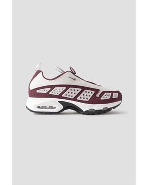 Nike Air Max Sndr Rubber-Trimmed Scuba Trainers - White