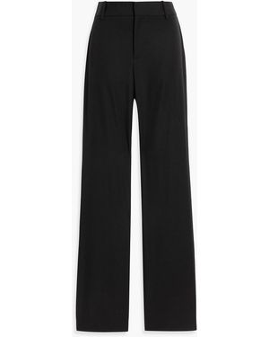 Nili Lotan Evan Wool Slim-leg Trousers - Black