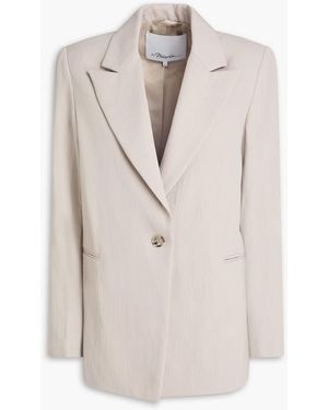 3.1 Phillip Lim Wool-Blend Twill Blazer - Natural