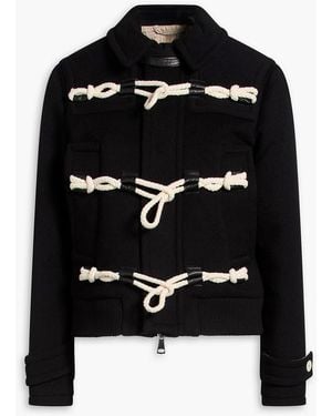 S.S.Daley Alwyn Wool-felt Jacket - Black