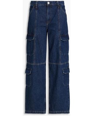 Rag & Bone Cailyn Denim Cargo Jeans - Blue