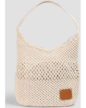 Zimmermann Crocheted Tote - Natural