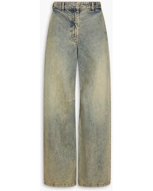 Entire studios High-Rise Wide-Leg Jeans - Green