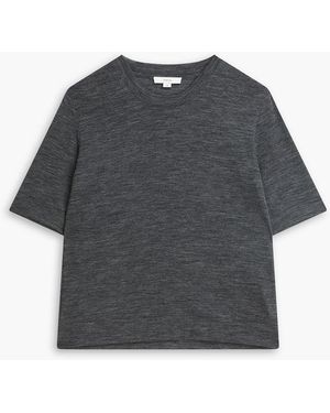 Vince Wool-jersey T-shirt - Black
