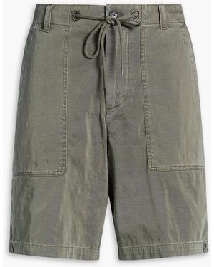 James Perse Stretch-Cotton Shorts - Grey