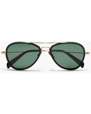 TOTEME Aviator-Style Actetate Sunglasses - Green