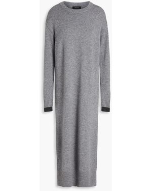 Lisa Yang Cashmere Midi Dress - Grey