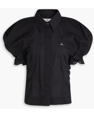 Vivienne Westwood Cotton-gauze Shirt - Black