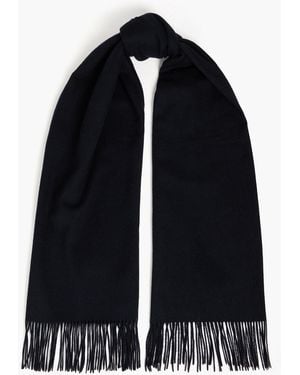 Claudie Pierlot Wollschal mit fransen - Schwarz