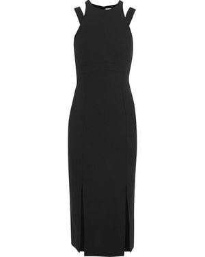 Cinq À Sept Henriette Cutout Crepe Dress - Black