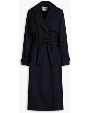 Claudie Pierlot Twill Trench Coat - Black