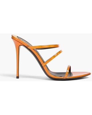 Giuseppe Zanotti Alimha Iridescent Sandals - Orange