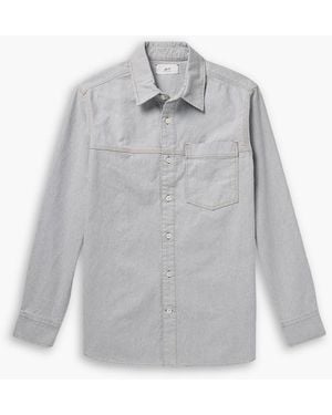 MR P. Canvas Overshirt - Grey